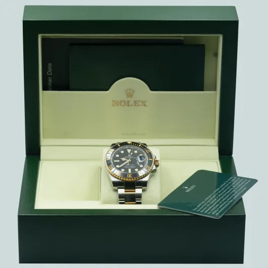 Rolex Submariner Two Tone 2013 box