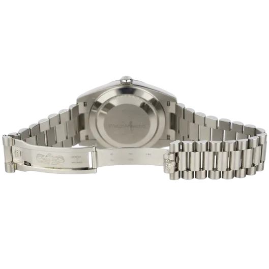 Rolex Day Date White Gold Blue Dial 7