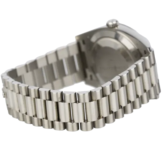 Rolex Day Date White Gold Blue Dial 8