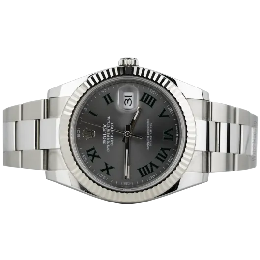 Rolex Datejust 41 Wimbledon Fluted Oyster (2)