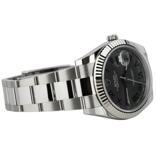 Rolex Datejust 41 Wimbledon Fluted Oyster (4)