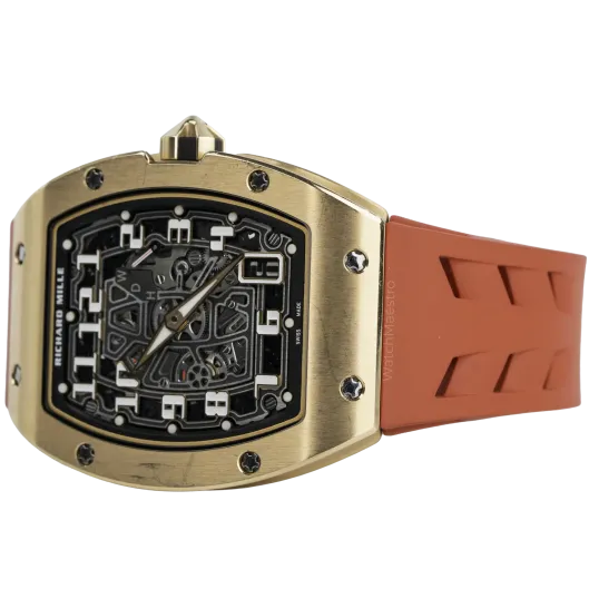 Richard Mille RM 67-02 Rose Gold Red Strap (2)