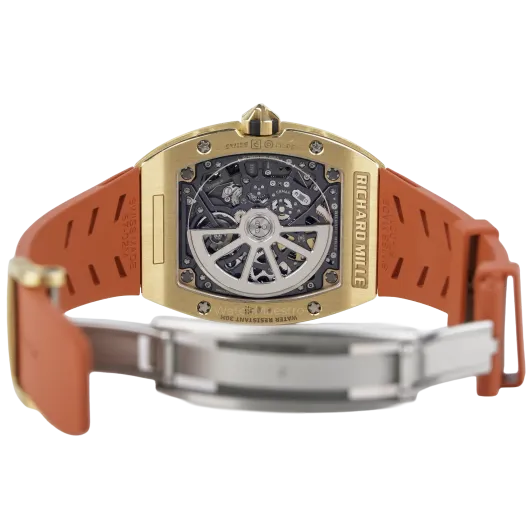 Richard Mille RM 67-02 Rose Gold Red Strap (6)