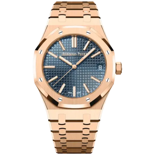 AP Royal Oak Rose Gold Blue Product