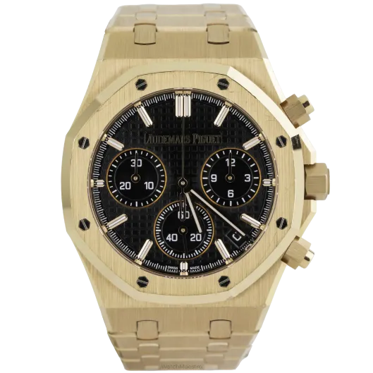AP Royal Oak Rose Gold Black Dial (1)