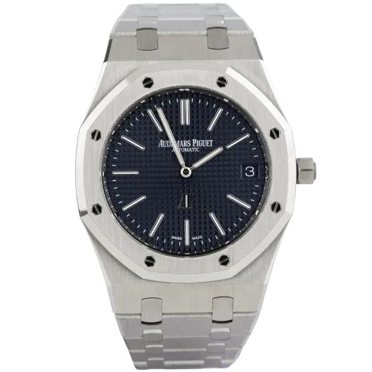 AP Royal Oak Jumbo Extra Thin Blue Dial Steel (1)