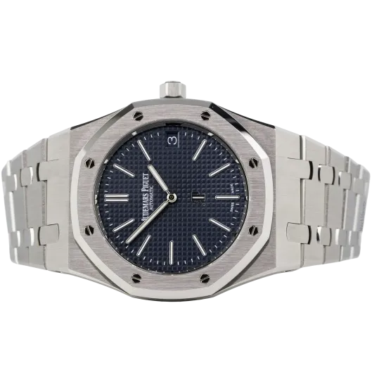 AP Royal Oak Jumbo Extra Thin Blue Dial Steel (2)