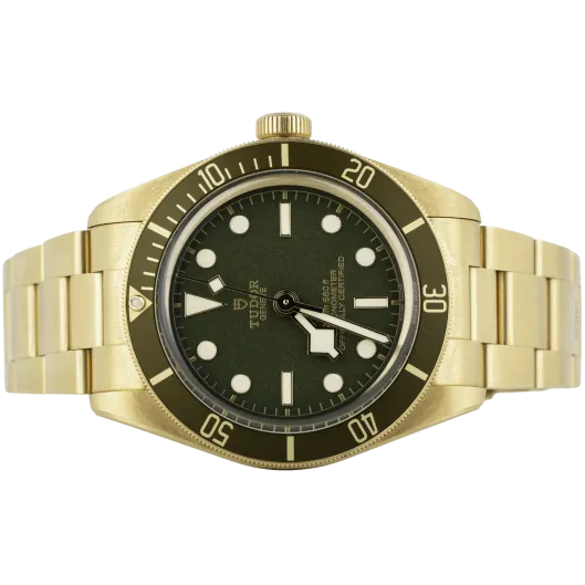Tudor Black Bay 58 Yellow Gold Green Dial (2)