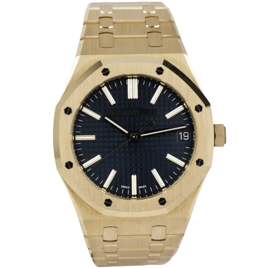 AP Royal Oak Rose Gold Blue Dial (1)