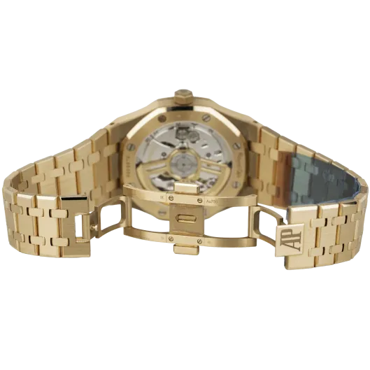 AP Royal Oak Rose Gold Blue Dial (8)